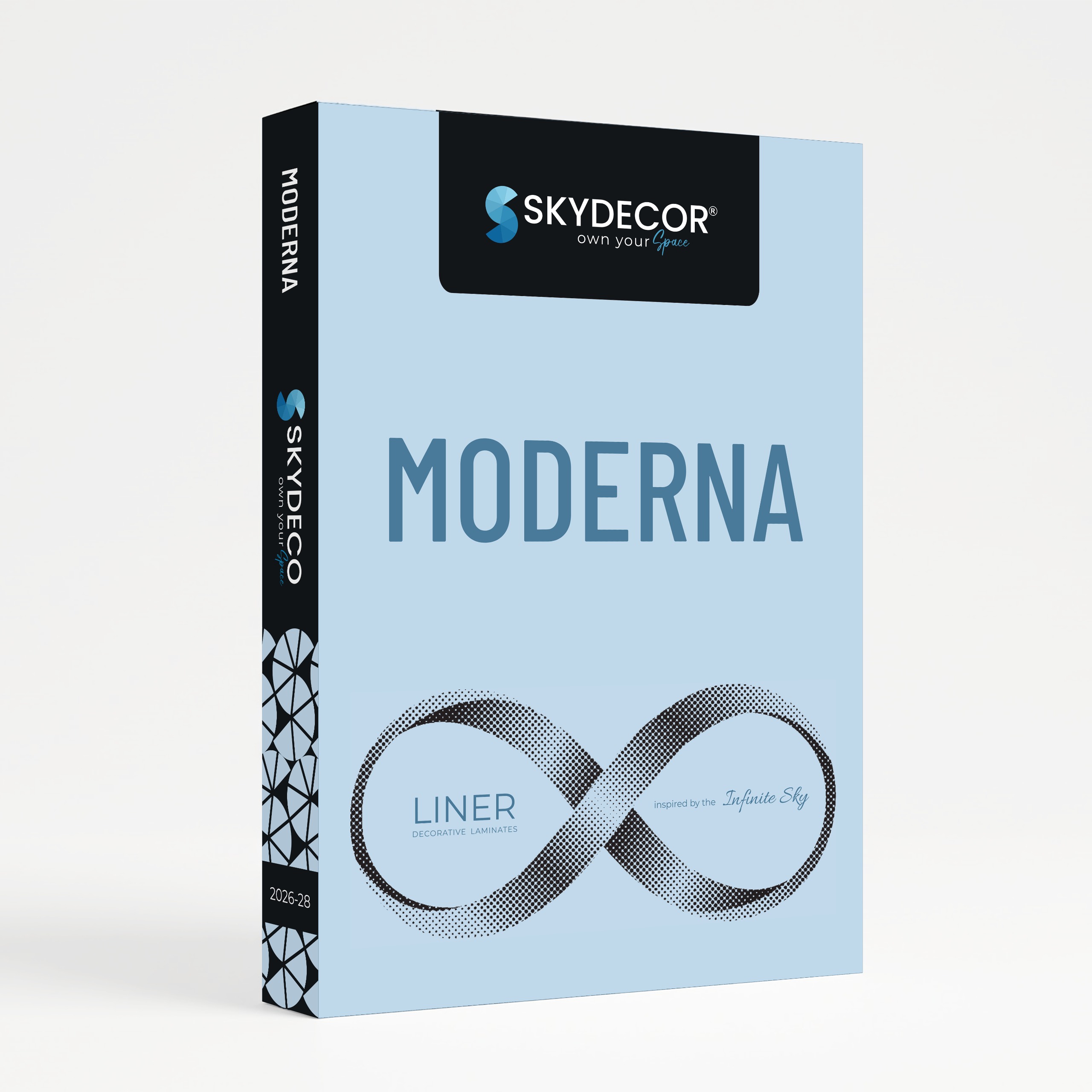 Moderna Liner Laminates catalogue cover