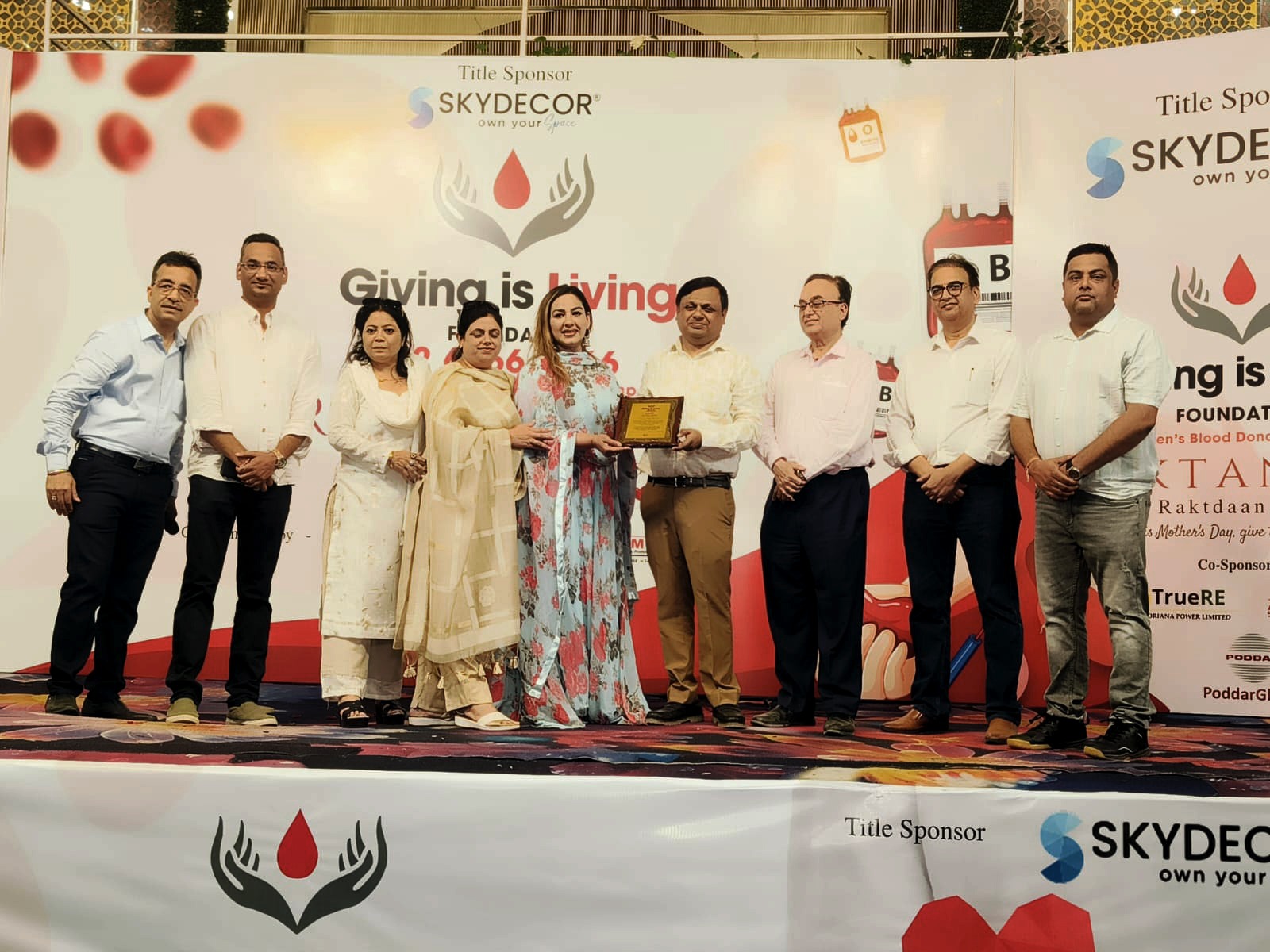 Skydecor Organizes Blood Donation Camp on the Occasion of Mother’s Day